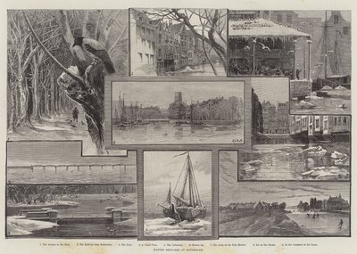 Winter Sketches at Rotterdam by Charles Whymper